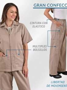 Cleaning Uniform In Trench Coat, Variety Of Sizes And Colors - Black - View 4