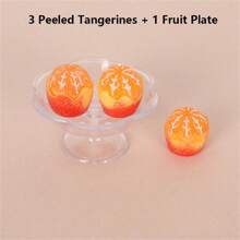 1 套逼真树脂微型橙树水果展示模型配件 - 彩色 - 查看 16