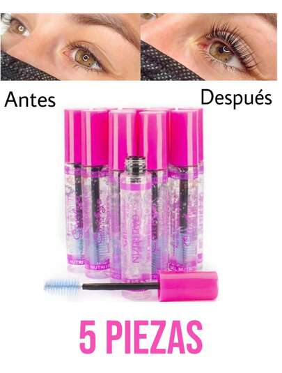 Daty Mx 5pzs Rimel Gel Nutritivo Pestañas Y Cejas, Máscara de Pestañas