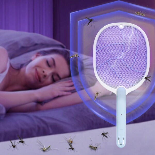 Matamosquitos eléctrico portátil, matamosquitos enchufable, con luz LED, regalos de Navidad recomendados