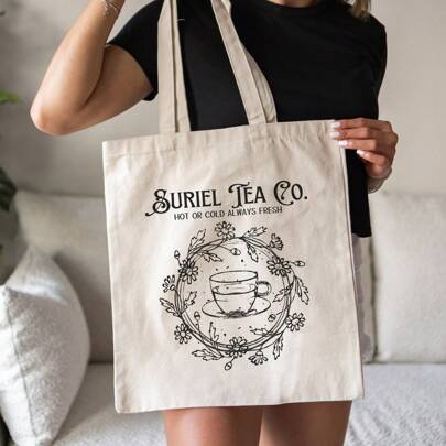 Acotar Velaris Bag - Suriel Tea Co -Velaris Tote Bag -Tote Bag Velaris -Acotar Tote -Thorns And Roses - Suriel Tea Co Tote- Night Court Tote