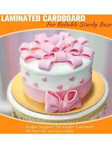 100 件迷你金色圆形硬纸慕斯蛋糕底座，纸杯蛋糕纸板蛋糕板，婚礼生日派对甜点展示托盘