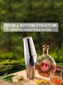 خلاط بوسطن من الفولاذ المقاوم للصدأ، موزع مشروبات، كوب قياس، مناسب للحفلات، الزفاف، مطبخ المنزل