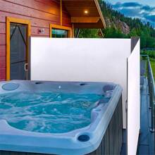 Retractable Side Awning Outdoor Patio Privacy Shade Divider Waterproof