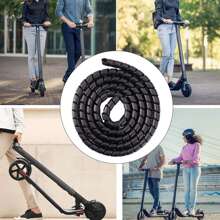 Electric Scooter Line Protector Covers, Scooter Brake Cable Housing Protector Spirals Tube Cable Wraps For Ninebot ES1 ES2 ES3 ES4 Max G30 For Xiao Mi Mijia M365 Pro Electric Scooter