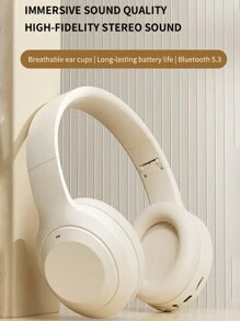 M5无线蓝牙耳机，可折叠设计，户外运动游戏耳机，超长待机，带麦克风，入耳式，降噪