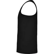 Roly Childrens/Kids Andre Sports Vest Top (Solid Black) - 140gsm 100% Polyester - Black - View 4