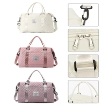 NetHong Women Gym Bag Large Weekend Bag Travel Duffle Bag Carry On Bag With Wet Pocket,Travel Bag,Bags For Woman - Multicolor - View 12