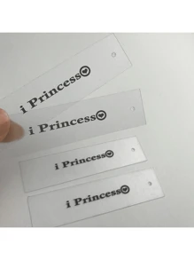 50-200 个定制磨砂 PVC 吊牌，配尼龙绳，奢华印刷塑料吊牌服装标签服装吊牌，防水塑料标签 - 1X3.5inches(100pcs) - 查看 7