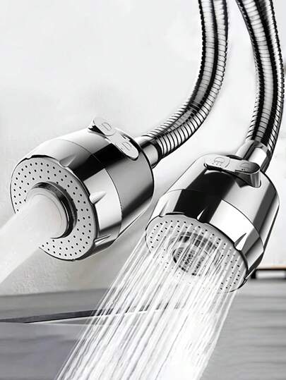 360度旋转水龙头延长器，ABS塑料材质，2/3模式水龙头延长器，节水型水龙头喷嘴，适用于厨房、浴室、厨房用品、厨房配件、厨房工具