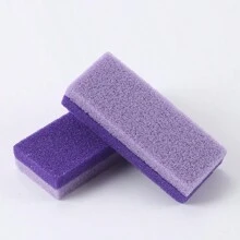 Exfoliate Feet Pedicure Handle Pumice Stone Scraper Foot File Dead Hard Rough Dry Skin Scrub Callus Remover Manual Cracked Heels