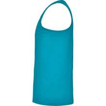 Roly Childrens/Kids Andre Sports Vest Top (Turquoise) - 140gsm 100% Polyester - Blue - View 4
