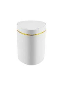 1pc Mini Desktop Push-Type Trash Can, Suitable For Living Room, Dining Table, Car, Bedroom, And Restaurant,Kitchen,Bathroom,Home,Household Supplies - Multicolor - View 12