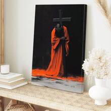 1pc The Resurrection,Easter,Religious Gift, Easter Gifts,Digital Printable Art, Religious Gift,Digital Print,Ideal Gift For Bedroom Living Room Corridor, Wall Art, Wall Decor, Room Decoration,Desktop Decoration,Water Proof Uitable For Bedroom, Living Room, Study Room, Hotel Bar, Corridor, Waterproof Mural