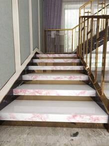 1 Roll Self-Adhesive Pink Marble Wallpaper, Removable, Waterproof, Suitable For Wall Renovation, Countertop, Cabinet And Drawer Sticker, Multi-Purposepeel And Stick Wallpaper Gifts Birthday Graduation