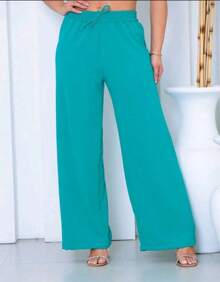 Super Stylish, Modern And Elegant Sweatshirt Pants. - Màu xanh Cadet - Xem 1