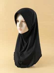 1件装女士轻薄星形图案软边头巾，时尚百搭，可作颈套或头巾，防晒，适合春夏连衣裙搭配。 - 彩色 - 查看 24