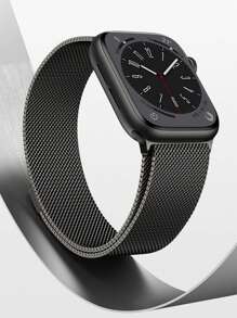 2条米兰网状不锈钢表带，兼容 S10 46mm 42mm 44mm 40mm 45mm 41mm 38mm Ultra 2 49mm，奢华磁扣表带，适用于Series 11 10 9 8 7 6 SE 5 4 3 2 1 - 彩色 - 查看 3