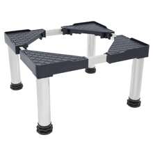 Washing Machine Pedestal Stand Holder Raiser Dryer Pedestal Stand Gray New - Grey - View 3