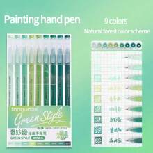 Set de stylos de papeterie mignons de 19 couleurs, idéal pour les notes artistiques, la peinture, le dessin, le coloriage, le surlignage, le marquage. Convient pour les journaux et les artisanats DIY pour la rentrée scolaire