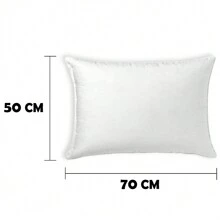 Mercury Textil Relleno de Cojin 2/4/6 Unidades de fibras huecas siliconadas de 100% Poliéster, de Alta recuperación, Super Suave Mullido, Antialérgico,  para Sofá,Cama,Coche. Variedad de Medidas 30x50/40x40/45x45/50x50/60x60/50x70/40x60✅Entrega Gratuita 24/48h a España (Península)✅ Entrega Rápida