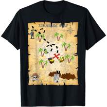 Pirate Treasure Map Tshirt T-Shirt