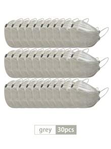 10 件/30 件/50 件 KF94 一次性口罩，彩色 3D 鱼型口罩，4 层防护口罩，适用于成人男女