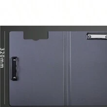 Four Colors Are Shipped Randomly - A4 Secretary Folder/File Folder/Vertical And Horizontal Board Folder/Data Book Test Paper Storage Folder/Pad Contract Folder/Invoice Folder/File Folder/A4 Student Double-Headed Speech Folder/File Folder/Test Paper Folder/Stationery Office Organization - Random Color - View 10