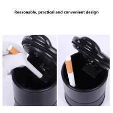 1 Pc Universal Automobile Ashtray, Portable Car Ashtray, Vehicle Cigarette Ashtray, Ash Tray, Indoor Compact Smokeless Cigarette Ashtray, Smoking Accessories, Back To School Supplies