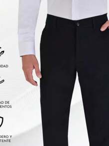 Men's Skinny Trousers Made Of Stretch Gabardine