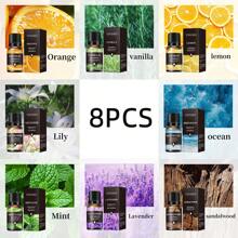 New 10ml Water-Soluble Aromatherapy Essential Oil For Home, Bedroom, Car, Air Freshener, Humidifier. Includes Over 10 Scents Such As Jasmine, Rose, Sandalwood, Lavender, Lemon And More.