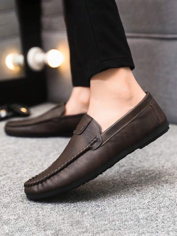 Nuovi mocassini traspiranti per uomo, primavera/estate 2025, scarpe casual da guida slip-on (si prega di ordinare una taglia in più in quanto i mocassini tendono a essere stretti)