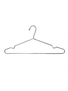 Luxury Chrome Steel Executive Reinforced Clothes Hanger Organize Closet Hanger - 銀色 - 查看 2