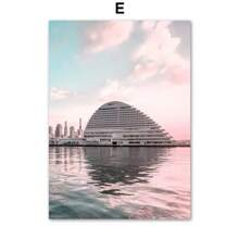 1 件墙面艺术海报现代植物旅行日本樱花东京京都鹿山墙壁艺术印刷帆布画北欧海报墙画客厅装饰墙画，帆布艺术，高品质，无框 - 彩色 - 查看 42