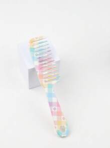 1pc Cute And Well Behaved Hair Comb, Long Comb, Fashionable Anti-Static Large Massage Comb - Multicolor - View 10