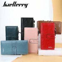 2023 Women Wallets Fashion Long PU Leather Top Quality Card Holder Classic Female Purse  Zipper Brand Wallet For Women - Pink - View 7
