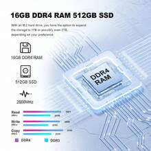 15.6'' Laptop, Student Laptop Windows 11 Pro With 16GB RAM For Home And Office, 512GB SSD Laptop With Intel N5095 High-Speed Performance Computer And 1080P Full HD Display, Dual-Band WiFi, 180° Opening Angle, Dual Speakers - US A Type Plug(110-127V) - View 5