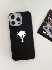 沙特阿拉伯国家象征枣椰树图案手机壳，奢华黑色新款手机壳，兼容 手机壳和 Galaxy 手机壳，手机壳兼容 13 手机壳、 15 手机壳、 16 ProMax 手机壳、 16 手机壳、 14 手机壳、 15 手机壳、 16 Plus 手机壳、手机壳、Galaxy 手机壳，可自己使用或作为礼物 - 彩色 - 查看 1