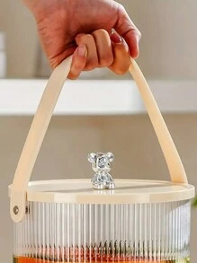 1 pièce Distributeur de boissons en PC robuste avec robinet - Distributeur de boissons transparent résistant à la chaleur pour les fêtes, les mariages et les boissons d'été, groupe d'âge idéal de 14 ans et plus pour une utilisation domestique et en cuisine, cadeau parfait, seau à glaçons/seau rafraîchisseur de boissons, décoration de fête, anniversaire, pour l'extérieur, le camping