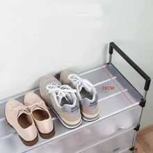 4/5/6/7 Tier Cabinet Storage Organiser Shoe Rack Stand Holder W Dust-Proof Cover