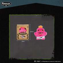 Spin Master 3.94英寸官方可爱怪兽造型奇特牙齿趣味新奇成人收藏娃娃，生日和圣诞节礼物