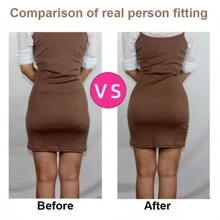 畅销硅胶开裆短裤，塑身硅胶内裤，凸显身材曲线，男女通用 - 米色 - 查看 9