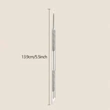 Cuticle Pusher Remover Manicure Sticks Tool Nail Art Tool,Nail Cuticle Pusher For Fingernails And Toenails,Stainless Steel Dual Head Cutter And Trimmer Manicure And Pedicure Tool For Fingernails And Toenails