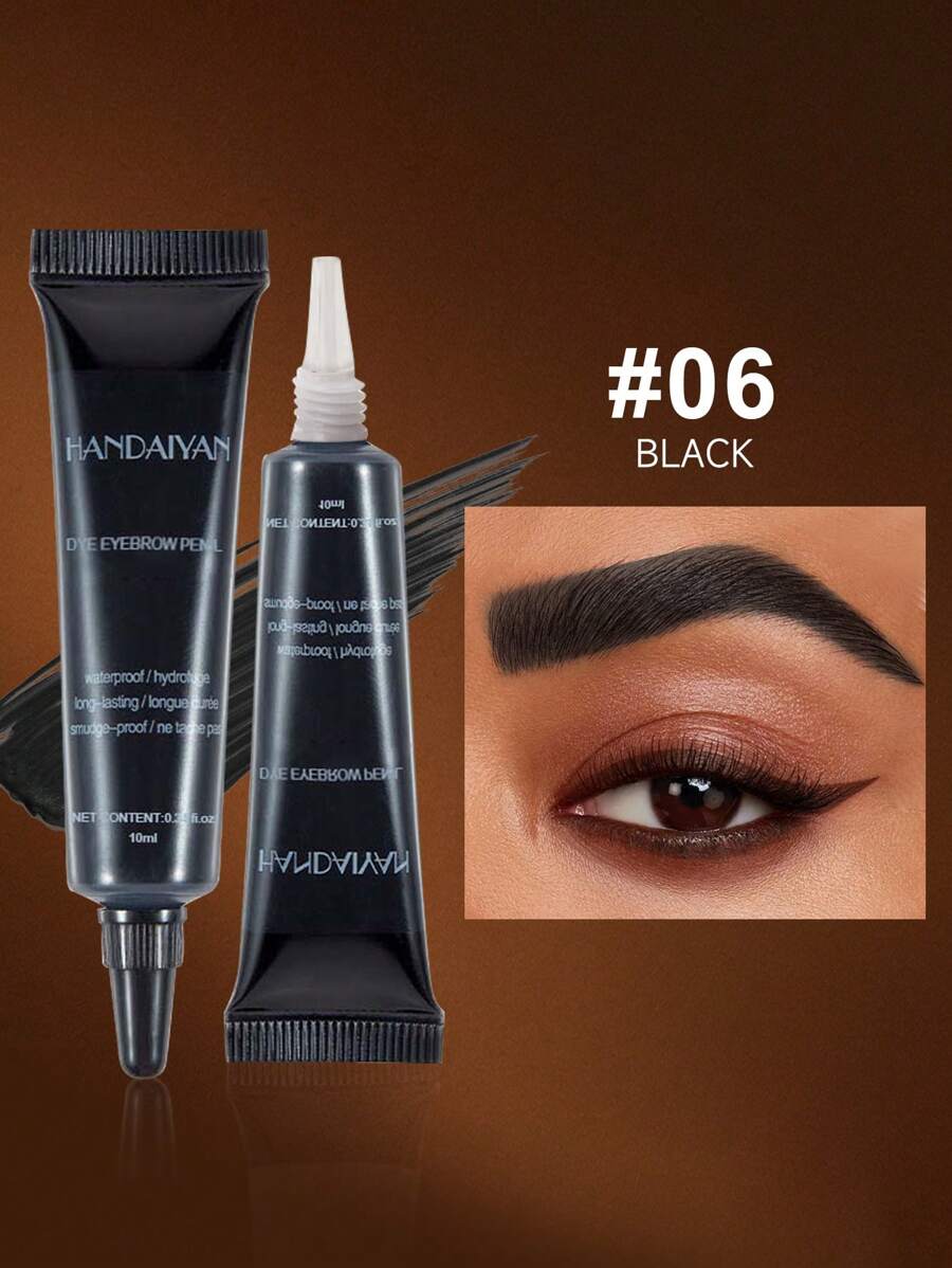 HANDAIYAN Waterproof, Sweat-Proof, Smudge-Proof Eyebrow Gel, Long-Lasting Quick-Drying Formula. Precisely Outlines Each Brow Hair, Creates Sculpted Brow Shape. Essential For Halloween, Christmas, Autumn/Winter, And Campus Life. Ideal Choice For Party, Ball, And Holiday Makeup. Face Makeup Cosmetics Suitable For Women, Suitable For Winter/Spring. Ideal Gift For Birthday, Valentine's Day, Mother's Day. Must-Have For Carnival Parties. Best Color Selection