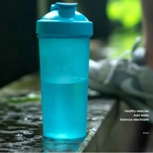 1pc, Shaker Bottle, 28oz Protein Shakes, Powder Shaker Bottle, Sports Water Bottle, Ideal For Workout Supplements, For Sports, Gym And Fitness, Summer Drinkware, For Outdoor, Camping