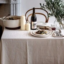Tovaglioli in lino, tovaglie, strofinacci da tè, set di tovagliette stile europeo e americano Ins, decorazione per la cucina e la sala da pranzo