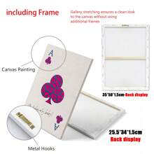 Bộ 3 tranh in hộp diêm màu nước, áp phích vải canvas diêm hợp thời trang, tranh tường hộp diêm cổ điển, tranh in thẩm mỹ màu hồng vui nhộn cho trang trí nhà chung cư - Nhiều màu - Xem 9