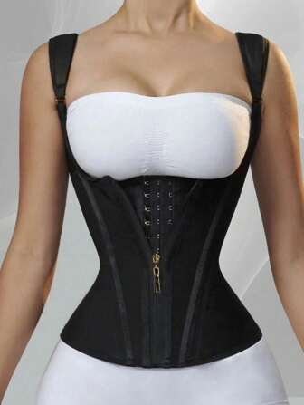 1 件女士乳胶紧身胸衣，塑身上衣，收腹，紧实腰部，塑身器，哥伦比亚腰带，适合日常瑜伽和塑身，宫殿复古腰带