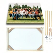 1 Pieza Póster grande personalizado en lienzo, póster enmarcado o sin marco DIY, imprime tu foto en lienzo como un regalo creativo, decoración de pared, mural, arte de pared, impresión en lienzo, póster en lienzo, decoración de pared en lienzo, impresión de póster. Es un regalo perfecto para novia/novio, familia, hijo, hija, estudiante, regalos ideales para él, regalos ideales para ella, novio, papá, novia, mamá, familia, amigos