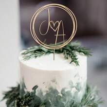 1 Pieza Decoración Personalizada para Pastel con Nombre, Decoración Inicial Personalizada para Pastel de Boda, Decoración para Pastel de Boda, Decoración Personalizada para Pastel en Forma de Corazón, Accesorios de Repostería Únicos para Aniversario y Día de San Valentín, Multifuncional, Duradero, Ornamental, Anti-Moho, Adorable, de Alta Calidad, Lindo, Personalizado, Único, Para Ella, Novia, Familia, Amigos, Hijo, Estudiantes, Trabajadores, Niños, Para Aniversarios, Para Cumpleaños, Para Bodas, Para Graduación, Para Inauguración de Casa, Listo para Brunch, Etiquetas Personalizadas para Pasteles, Ambiente Cálido